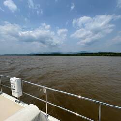 Mountainous territory off to our west. Part of the Appalachian chain