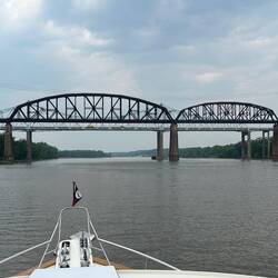 Albany, rail and road. You can't have too many bridges.