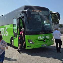 Changement de chauffeurs au milieu de nulle part. Un roumain remplacé par 2 autres pour la suite .