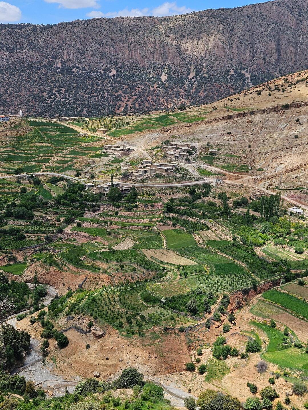 Mimoun's family house, from afar