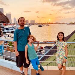 À la marina, bye bye Cartagena !