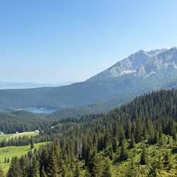 Auf der Durmitor-Ringstraße (Schwarzer See)