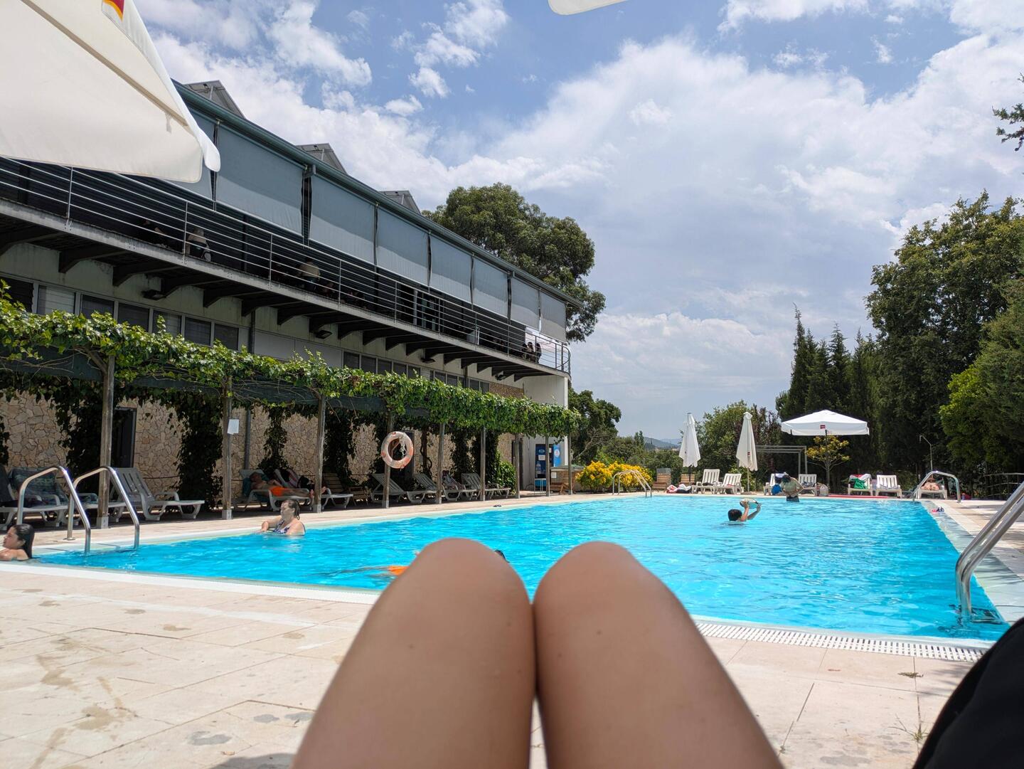 Relaxen am Pool
