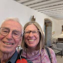 Blessed Brucee with my Camino Angel