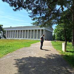 Walhalla - wie ein antiker Tempel