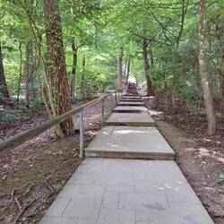 Erstmal geht es bergauf