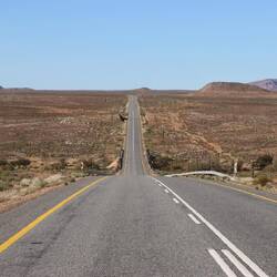 Es ist vollbracht. Ich bin in Südafrika eingereist...