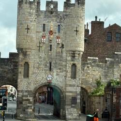 Walmgate Barbican where we had our morning tea