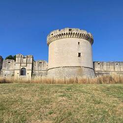 Castelllo Tramontano, near our hotel. Started in 1501, never finished.