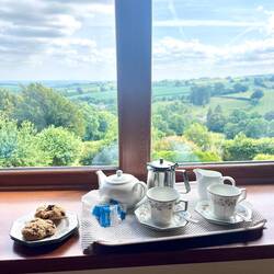 Our view. The Old Rectory