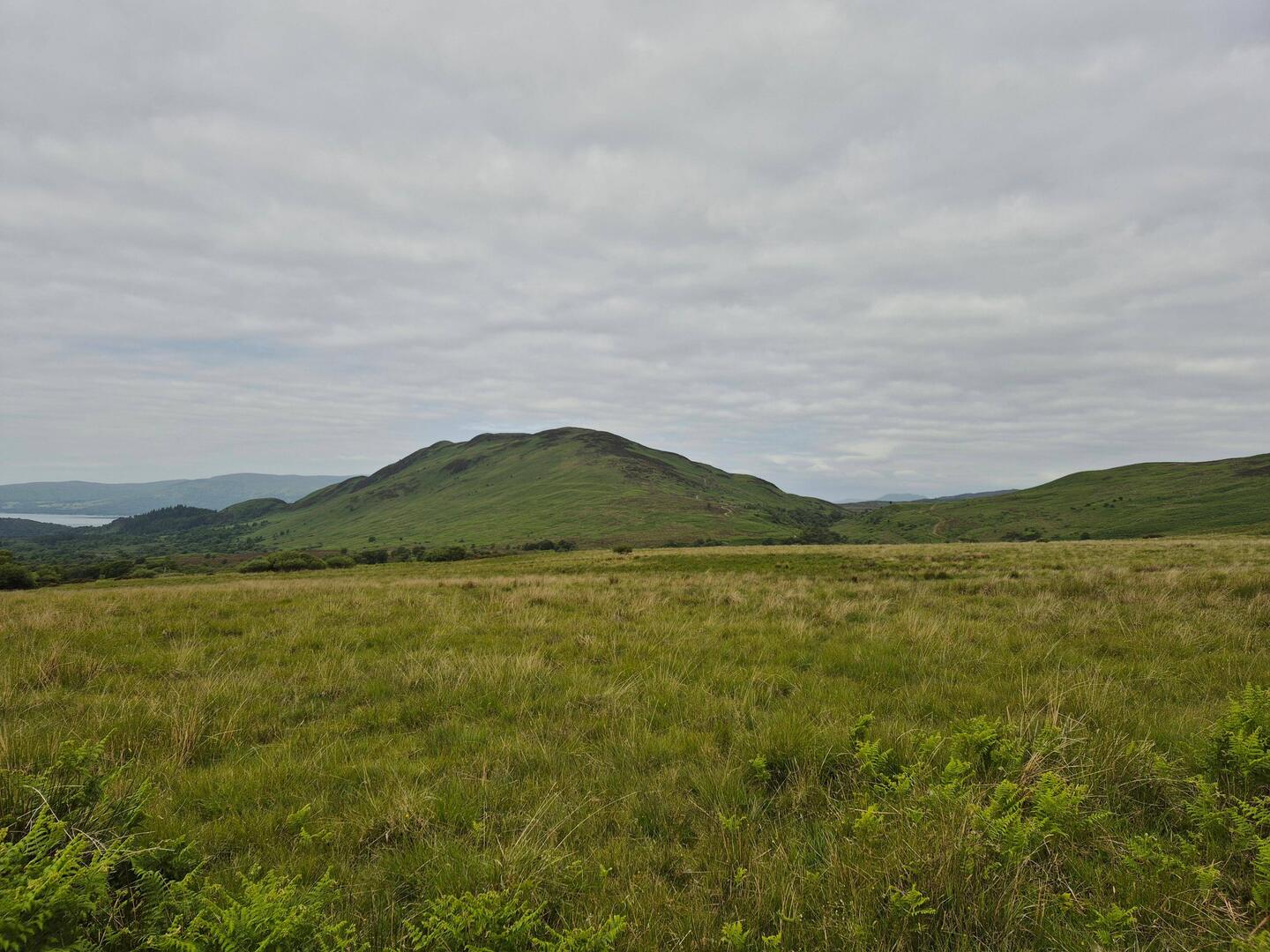 Auf dem Weg zum Gipfle des Conic Hill