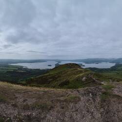 Ausblick vom Conic Hill