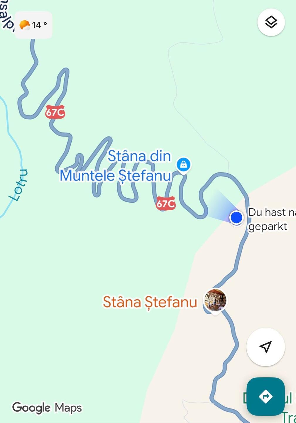 Die Google Karte sagt alles!