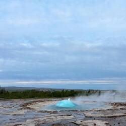 Just starting to erupt!