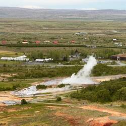 The Geysir site