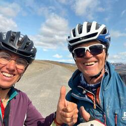 End of the gravel: We are chuffed