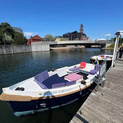 Our boat for our three hour tour, a threeee hour tour.