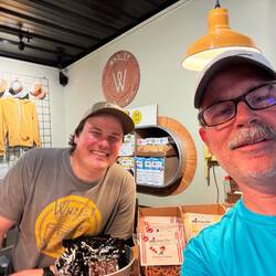 Kevin and Whaley brewery owner