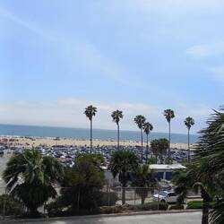 Und gleich nach Santa Monica.