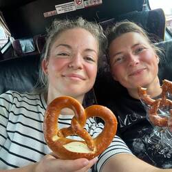 Die Brezeln waren sooooo gut! 😍