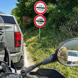 Und dann der Downer an der Grenze