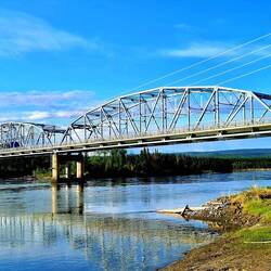 Brücke über den Yukon River