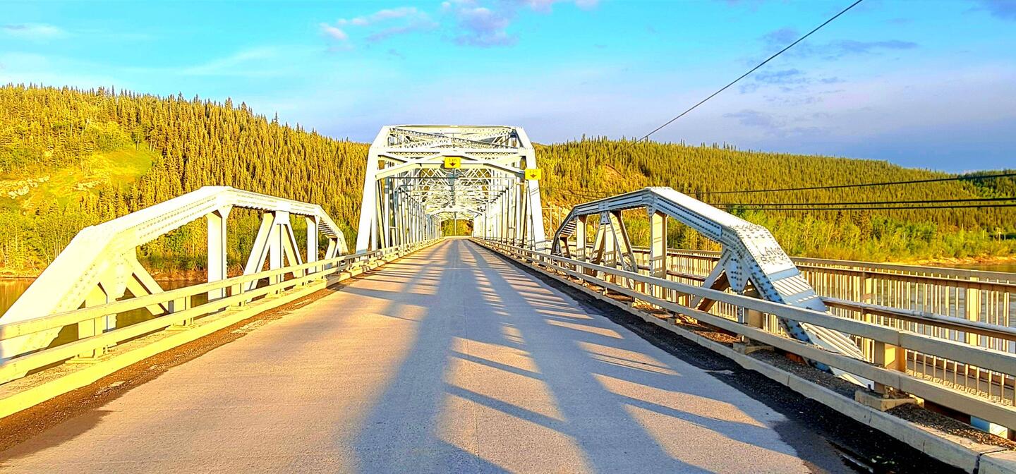 Brücke über den Yukon River