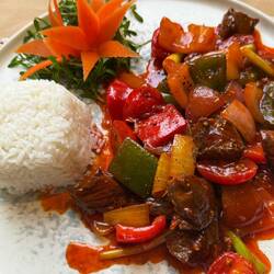 Beef Luk Lak