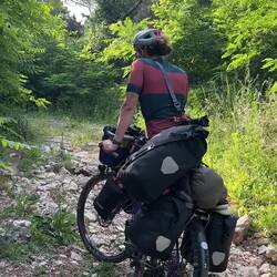Eine Route wird gesucht