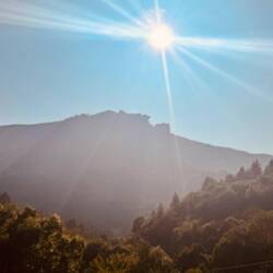 Abendstimmung beim Gang nach Florac