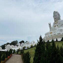 Guanyin-Statue beim Wat Huay Pla Kang