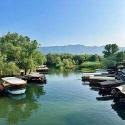 Und nach dem Umweg nun endlich in Virpazar