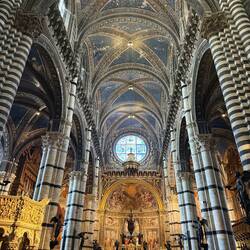 Inside the cathedral