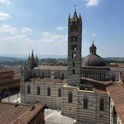 View from the top of the new cathedral