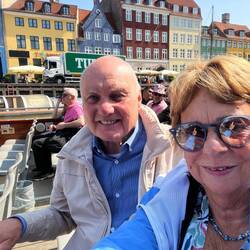 Maybe a more successful selfie on the canal boat!