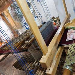 Mr. Ouazzani's loom