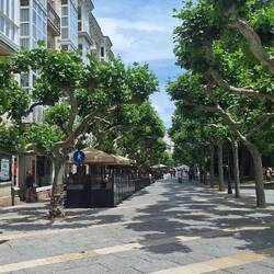 Beautiful streets in Burgos