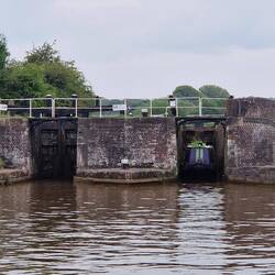 Will coped really well single handing through the locks and we all found it less stressful