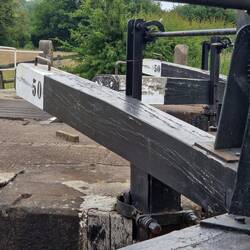 Twin lock gates