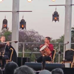 Mugham, which means “music sent by God”, a main type of Azerbaijani folk music