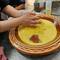 Rubbing the couscous is a key step