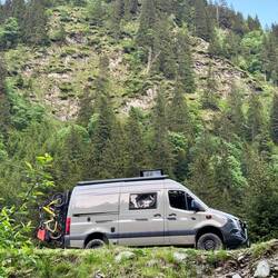 Stellplatzauschnitt ohne die Nachbar WoMo