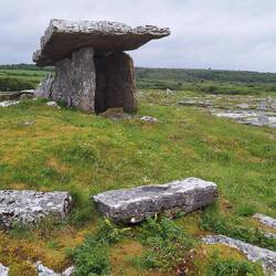 Poulnabrone Dolmen - a neolithic/bronze age chamber tomb