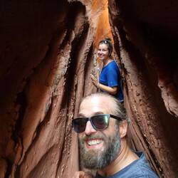 Nichts für Klaustrophobiker, wir hatten gegen Ende wieder gut lachen