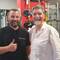 Das ist Mike aus dem zweiten Fahrradladen "The Basement Bike Shop" in Kalamata