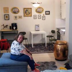 Unsere kleine Wohnung in der Altstadt von Stockholm