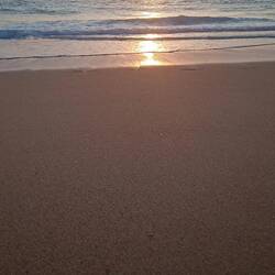 Sonnenuntergang am letzten Abend