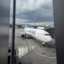 Not our plane, but it's been sitting here for a long time too!