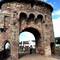 The gate over the bridge At Monmouth