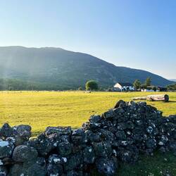 Abendstimmung am Campingplatz